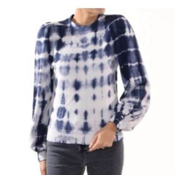 Ulla Johnson NWT Carmen Pullover in Indigo Tie Dye - Picture 2 of 5